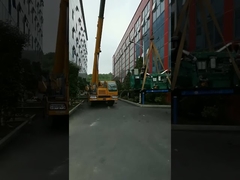 Açık tip dizel jeneratör setinin teslimatı