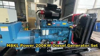 200KW Dizel Jeneratör Seti – MBKL Power