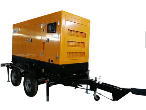 Kalite Perkins 1103A-33TG1 45kva 36kw Traileri Dizel Jeneratör Seti Fabrika