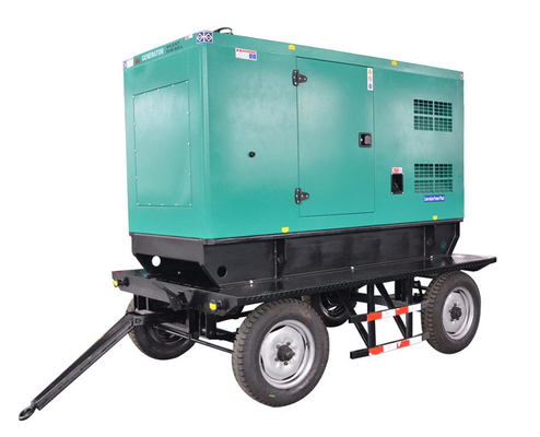 Cummins KTA38-G2 600KW 750kva Mobil Rel Jeneratörü Seti