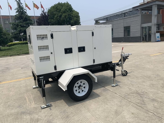 İyi bir fiyat. Cummins KTA38-G9 1000KW 1250KVA ATS ile römorklu dizel jeneratör çevrimiçi