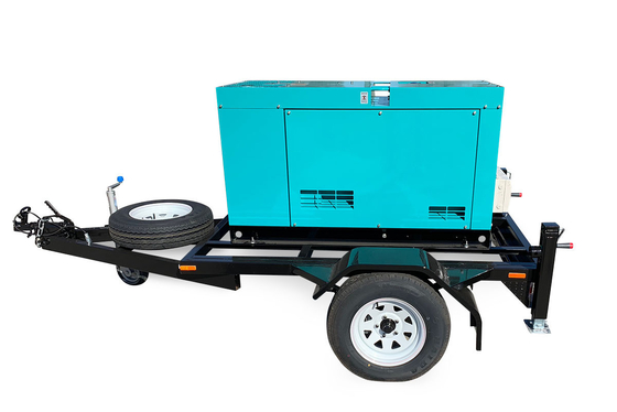Yuchai motoru ile 250Kw Mobil Rel Dizel Jeneratör setleri