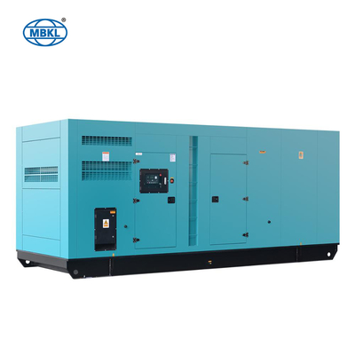 İyi bir fiyat. Sessiz Cummins Dizel Jeneratör 800KW 1000KVA, KTA38-G2A Motorlu çevrimiçi