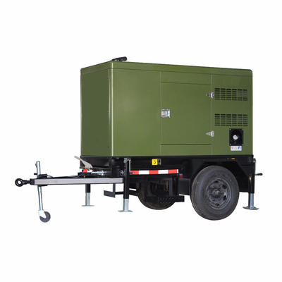 Mobil istasyon 460KW 575KVA Cummins motoru ile römork tipi dizel jeneratör KTAA19-G6